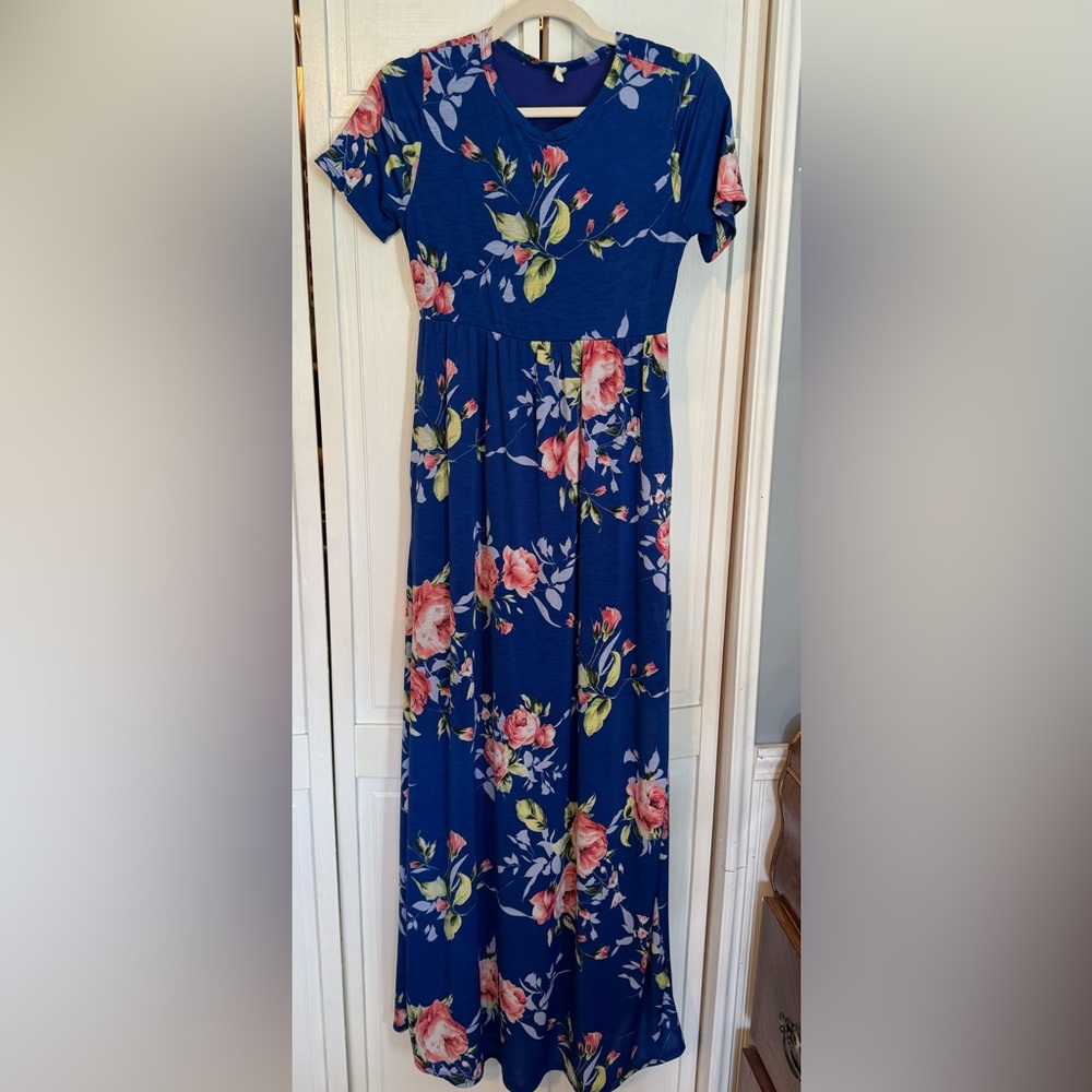 PinkBlush Floral maternity dress